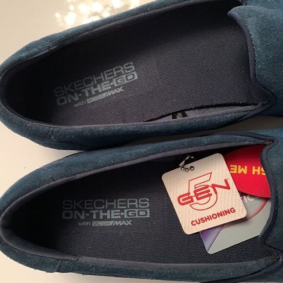 NWT Skechers Go Step Lite Suede Women’s Shoes Size 9,5 - Picture 6 of 11